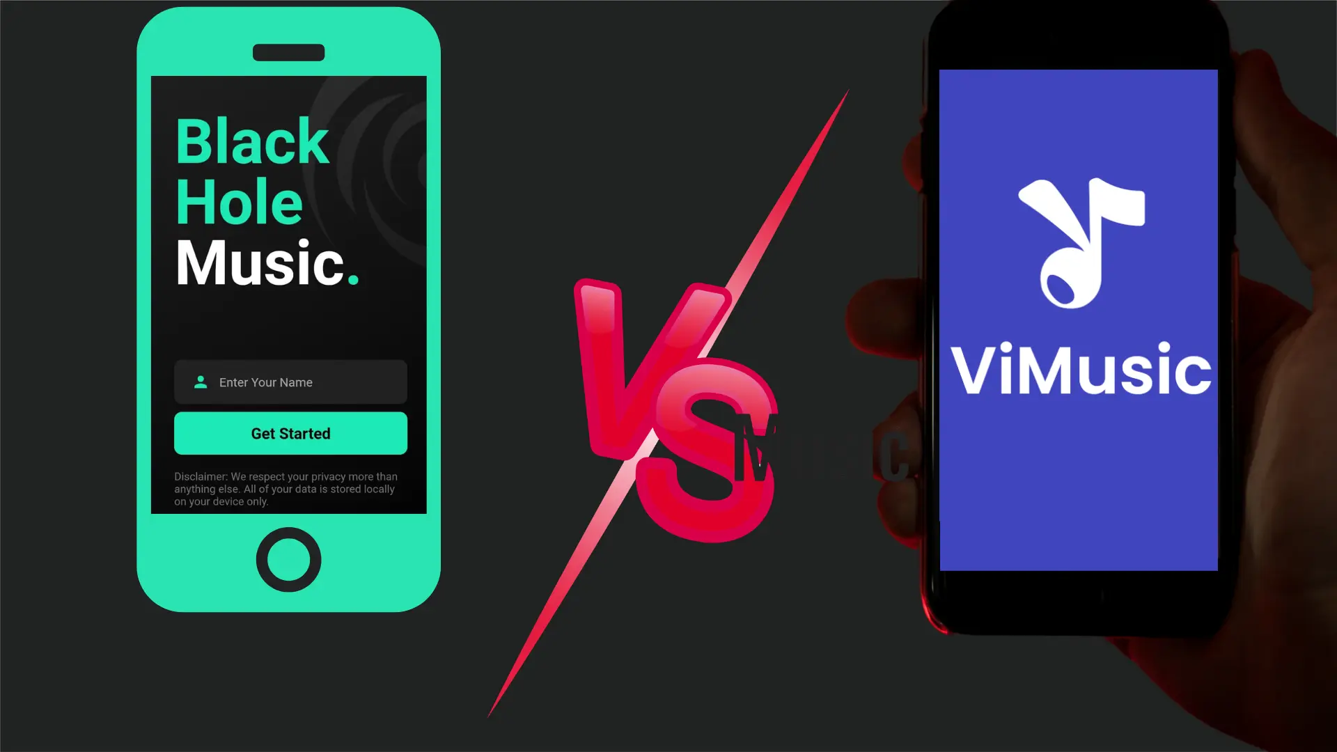 The Differences of Black Hole Music vs. VI Music APK