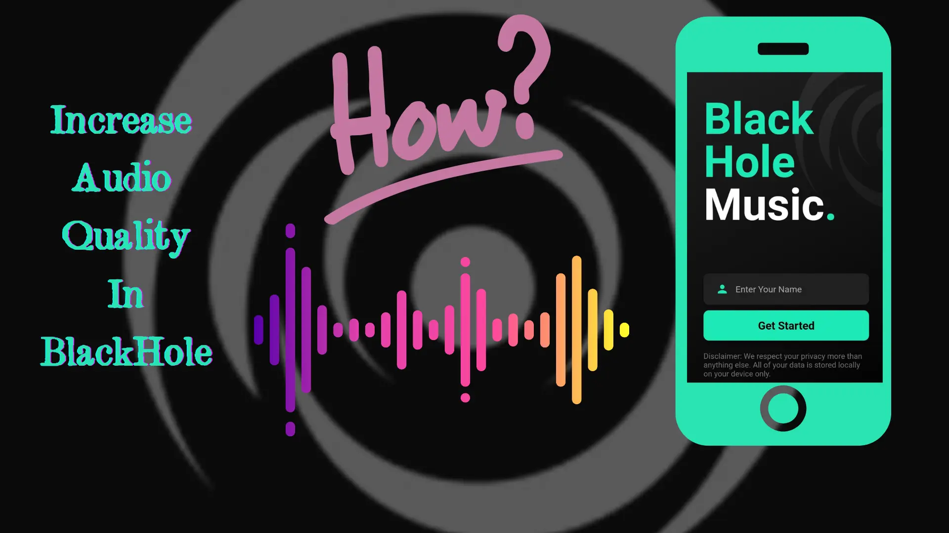 Steps to Increase Audio Quality in BlackHole Music APK 