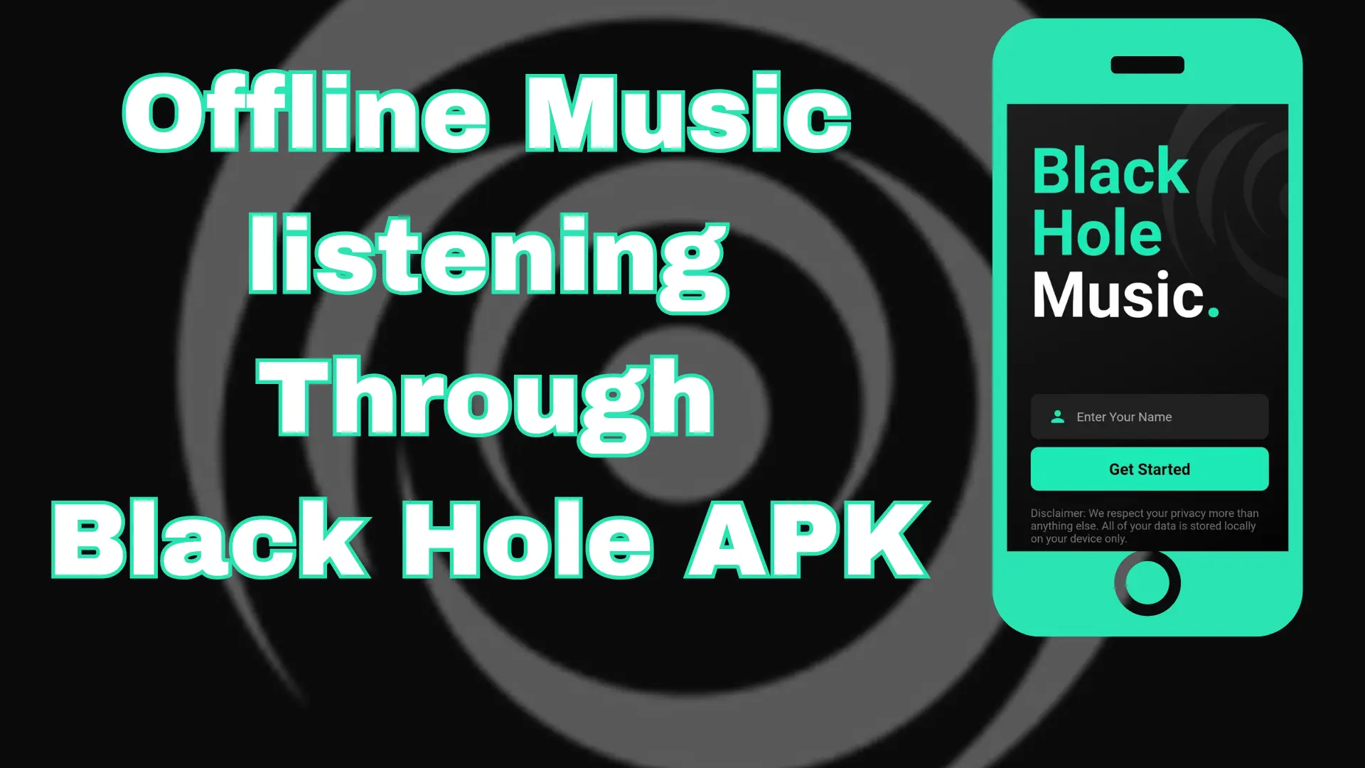 Download Music for offline listening Through Black Hole APK 